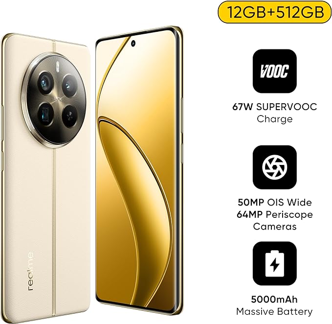 Realme 12 Pro Plus 5G 12GB 512GB Navigator Beige