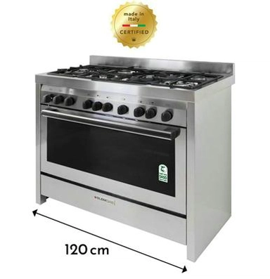 مطبخ جليم جاز 60*120 سم استيل امان كامل MGW626RR