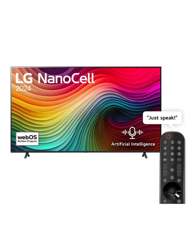 86″ LG NanoCell NANO81 4K Smart TV HDR10 | Almanea