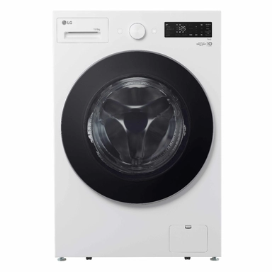 غسالة LG فتحة امامية 15كيلو أبيض مع مجفف WSN1508WHT