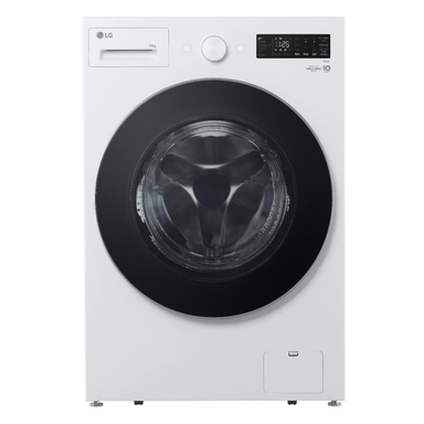 LG Front Load Washing Machine, 15 kg ,White, WFN1510WHT
