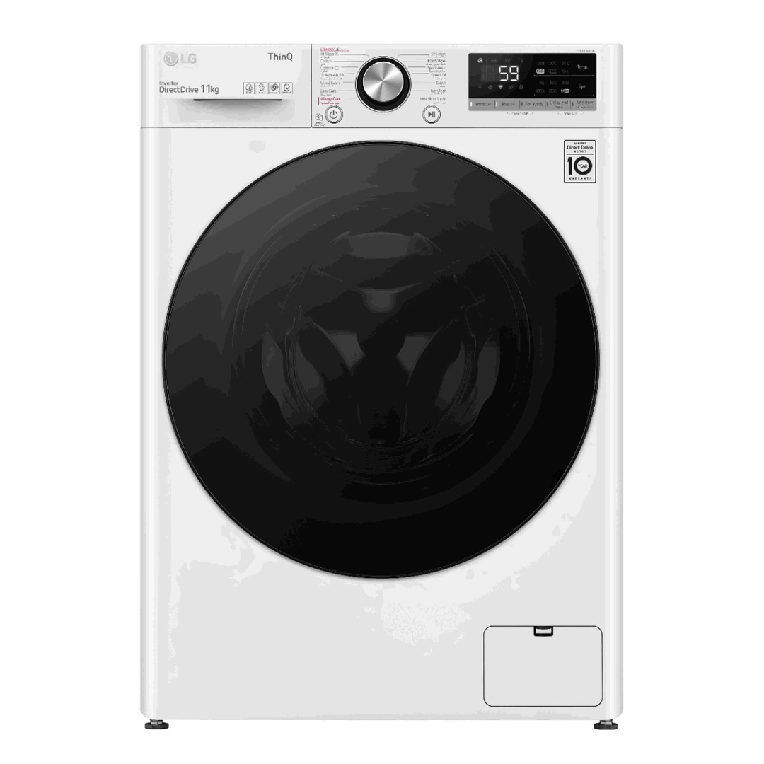 LG Front Load ,Washing Machine ,11kg ,White, WFR1114WH