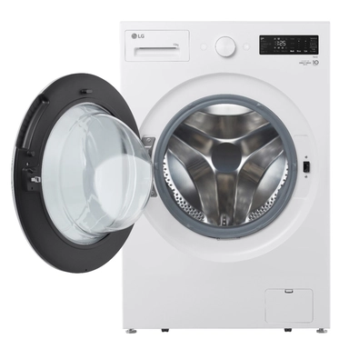 LG Front Load Washing Machine, 15 kg ,White, WFN1510WHT