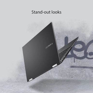 Asus VivoBook 2*1 Touch 14", i7-1165G7-16G-512SSD, Win11, Black
