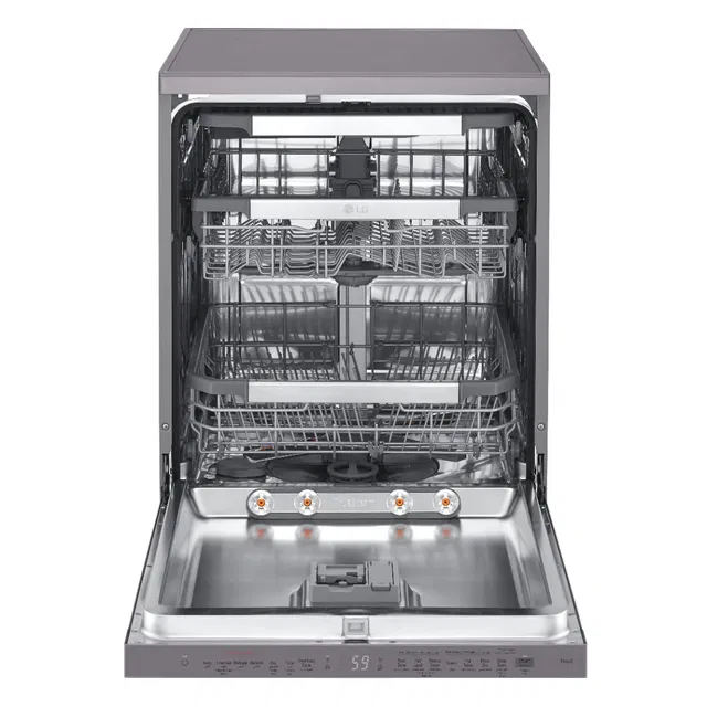 LG Dishwasher Stainless Steel Black ,10 Programs, 14 Place ,DFC335HD