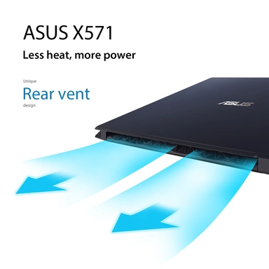 Asus Gaming NB 15.6", i5-9300H 8GB-1TB+256SSD, Win10, Black