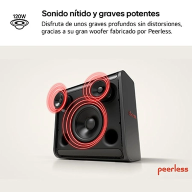مكبر الصوت البلوتوث LG XBOOM Stage 301، اسود