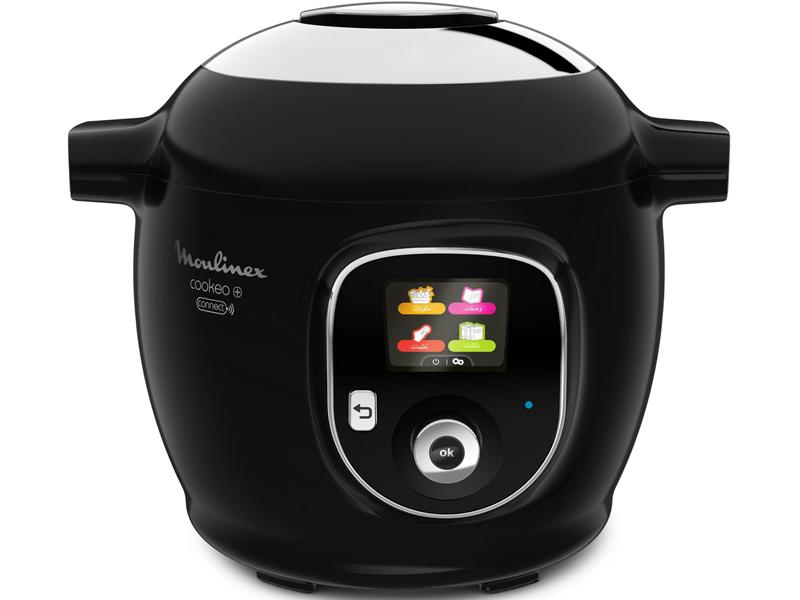 MOULINEX Cookeo + Connect Multicooker 1220 - 1450 Watts, 6 Liter, Black, CE857827