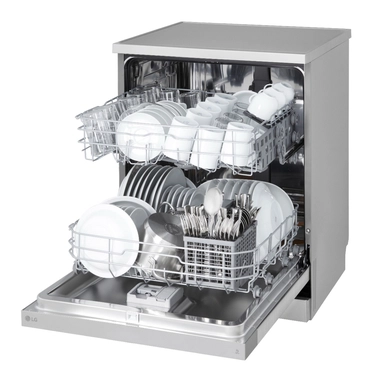 غسالة صحون LG سلفر 14 مكان 5 برامج DFC612FV