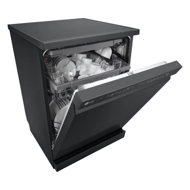 LG Dishwasher 14 Place Settings 9 Programs Black, DFC513FM