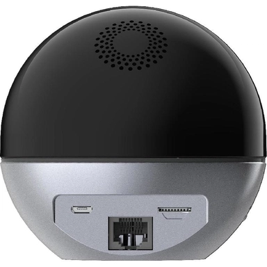 EVIZ C6W Smart Indoor WiFi Camera 4MP 2K Auto Zoom 360°Black