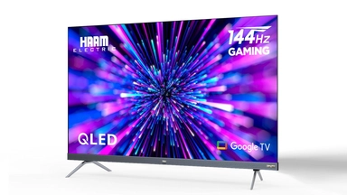 Haam 65 Inch Google TV QLED Gaming Smart QHM65K590TGO144H