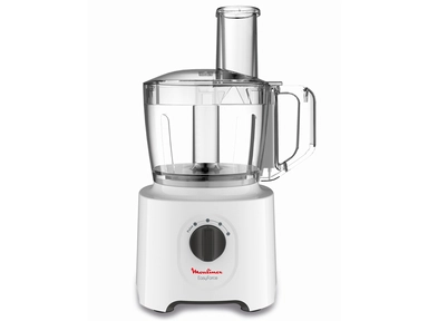 Moulinex Food Processor, Easy Force 800 Watts, 6 Attachments, + 25 different functions FP247127