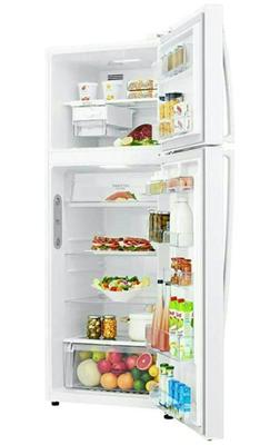 LG Top Freezer Refrigerator 15.4 CU.ft, Smart ThinQ (wifi), Inverter Linear Compressor LT17HBHWLN