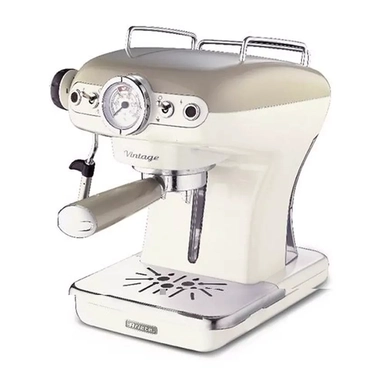 Ariete vintage espresso machine 850 Watt, beige, M138913ARAS