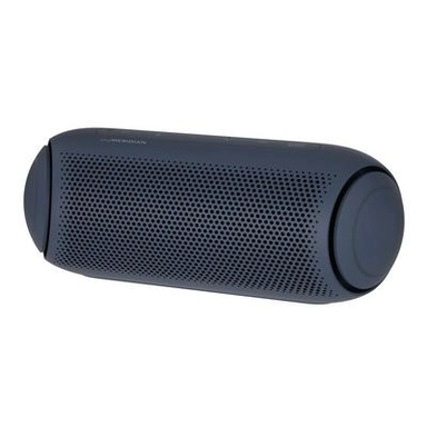 مكبر الصوت XBOOM Go PL5 اللاسلكي المحمول من إل جي، يعمل بتقنية البلوتوث من إل جي ويتميز ببطارية يصل عمرها إلى 18 ساعة لإمداد الجهاز بالطاقة لفترات طويلة، كما يتميز بالعمل بتقنية البلوتوث وبتصنيف IPX5 فيما يتعلق بالمقاومة للماء وهو ما يجعله مناسبا للحفلات،