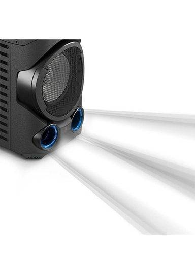 Sony High Power Audio System with Bluetooth Technology, Black, MHC-V73D