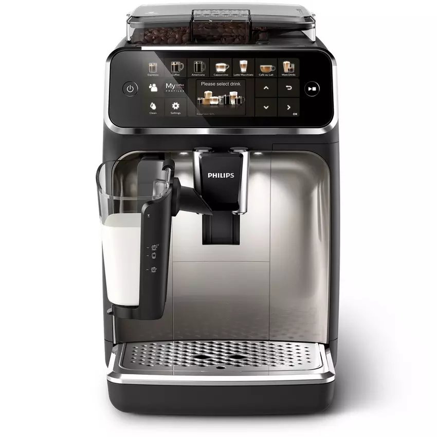 Philips Espresso Coffee Maker, 1500W, Black/Grey, EP5447/23