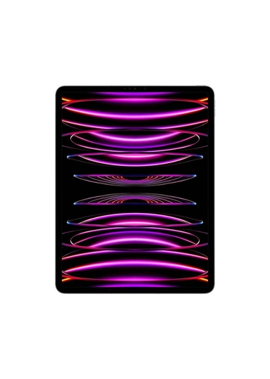 ابل ايباد برو 2022، 128 جيجا،12.9 بوصة، واي فاي و خلوي، رمادي