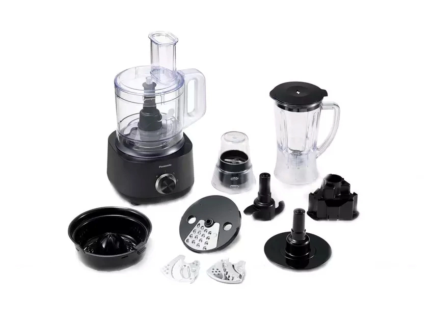 Panasonic Food Processor with 9 Accessories for 25 Functions, MK-F510KTZ