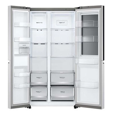 LG Side by Side Refrigerator, 28.1 Cu.ft, Platinum Silver , LS32HJBVLV