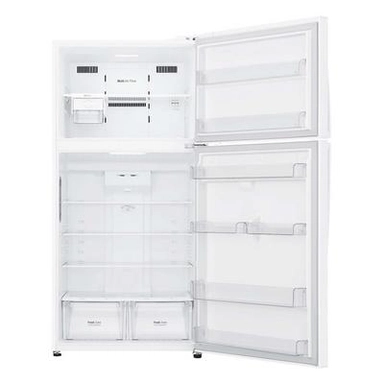 LG 18 Cu.Ft, Top Freezer Refrigerator, White, LT19CBBWIN