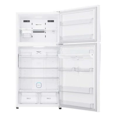 ثلاجة LG بابين 17.9 قدم ابيض LT19HBHWIN