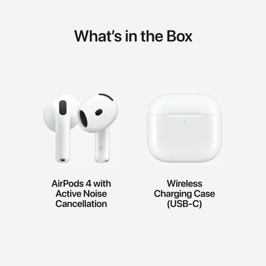 Apple AirPods 4 Active Noise Cancellation White