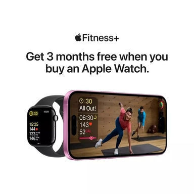 Apple Watch Series 10 GPS 42mm Silver Aluminium Case with Blue Cloud Sport Loop