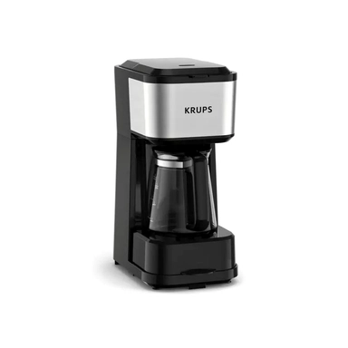 Krups Simply Brew 4-in-1 Drip Coffee Maker, Stainless Steel