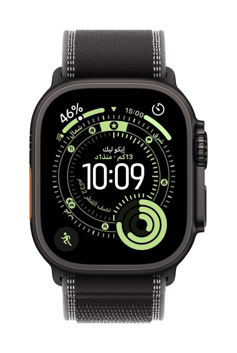 AppleWatch Ultra 3 GPS+Cel 49m B.T-Bk/Ch Trail Loop-M/L