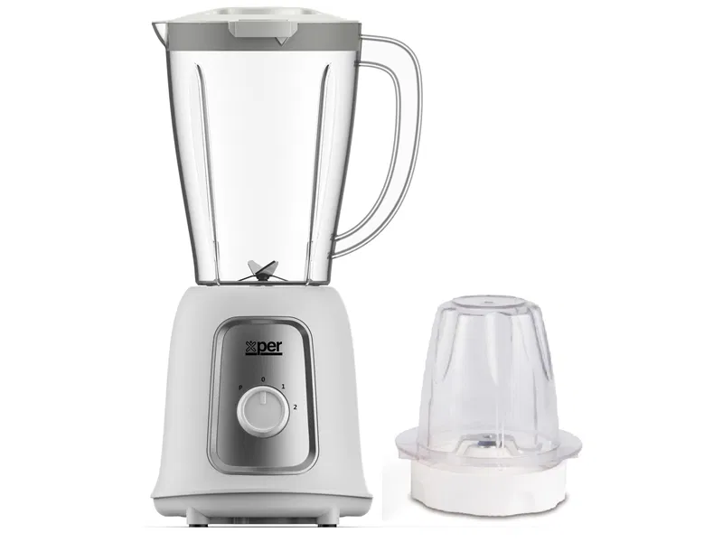 خلاط اكسبير 400 واط سعة 1.5 لتر + مطحنة XPTB-100-19