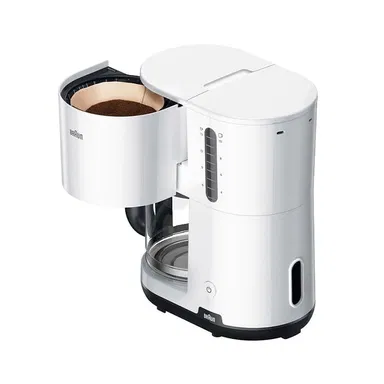 Braun Breakfast Coffee maker KF 1100 White, KF1100WH