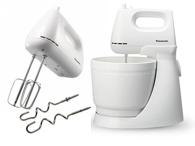 Panasonic Stand Mixer 400 Watts, 3L., White, MK-GB3WTZ