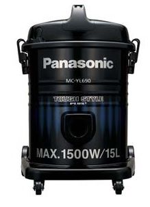 Panasonic Drum Vacuum Cleaner 1500 Watts, 15 Liters, MC-YL690A747