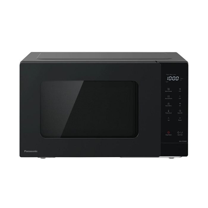 ميكرويف باناسونيك 900 واط 25 لتر اسود/فضي NN-ST34NBSTK
