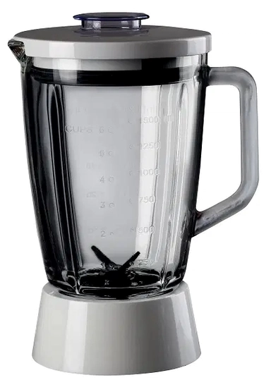 Braun Blender, 500W, 1.75L, Glass White, BRJB0153WH
