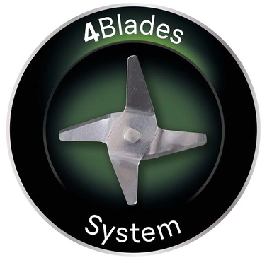 خلاط براون 500 واط 1.75 لتر زجاج ابيض JB0153WH