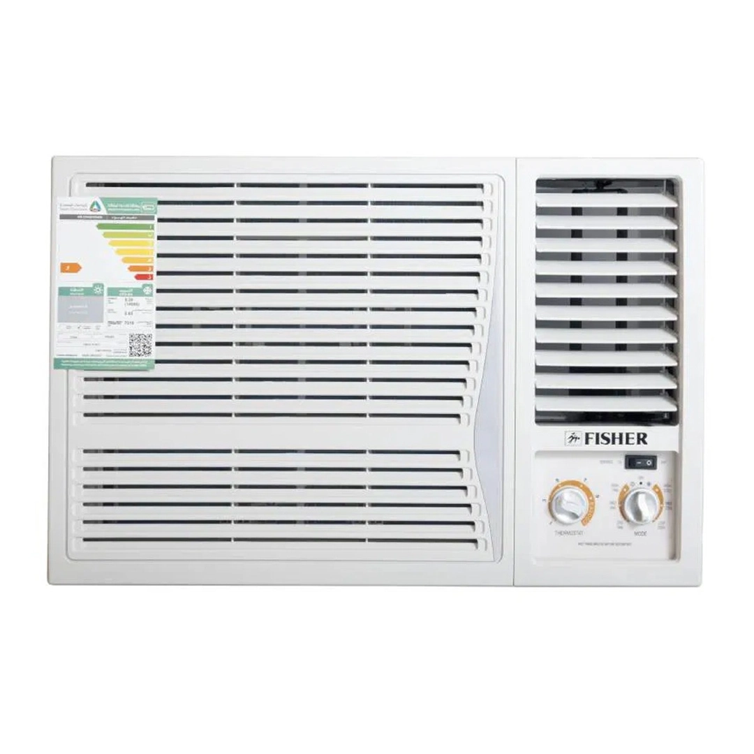 Fisher Window AC, 21,600 BTU Hot/Cold Rotary FWAC-H24HF