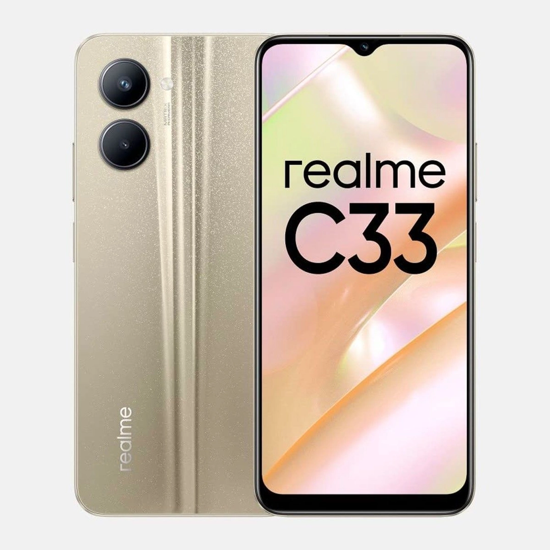 جوال ريلمي C33 4 ,جي ال تي اي, 4 جيجا بايت, 128 جيجا بايت ,ذهبي