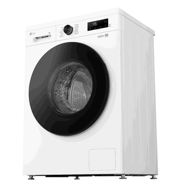 LG Front Load ,Washing Machine ,7kg, White ,WF0712WH