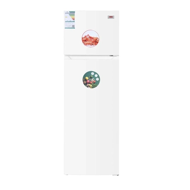 Haam 2 Doors Refrigerator, White, 8.9 cu.ft, HM280WRF-O23DF