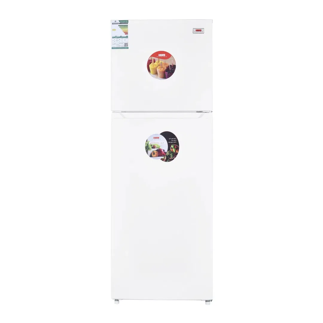 Haam 2 Doors Refrigerator, White, 11.7 Feet, HM350WRF-O23