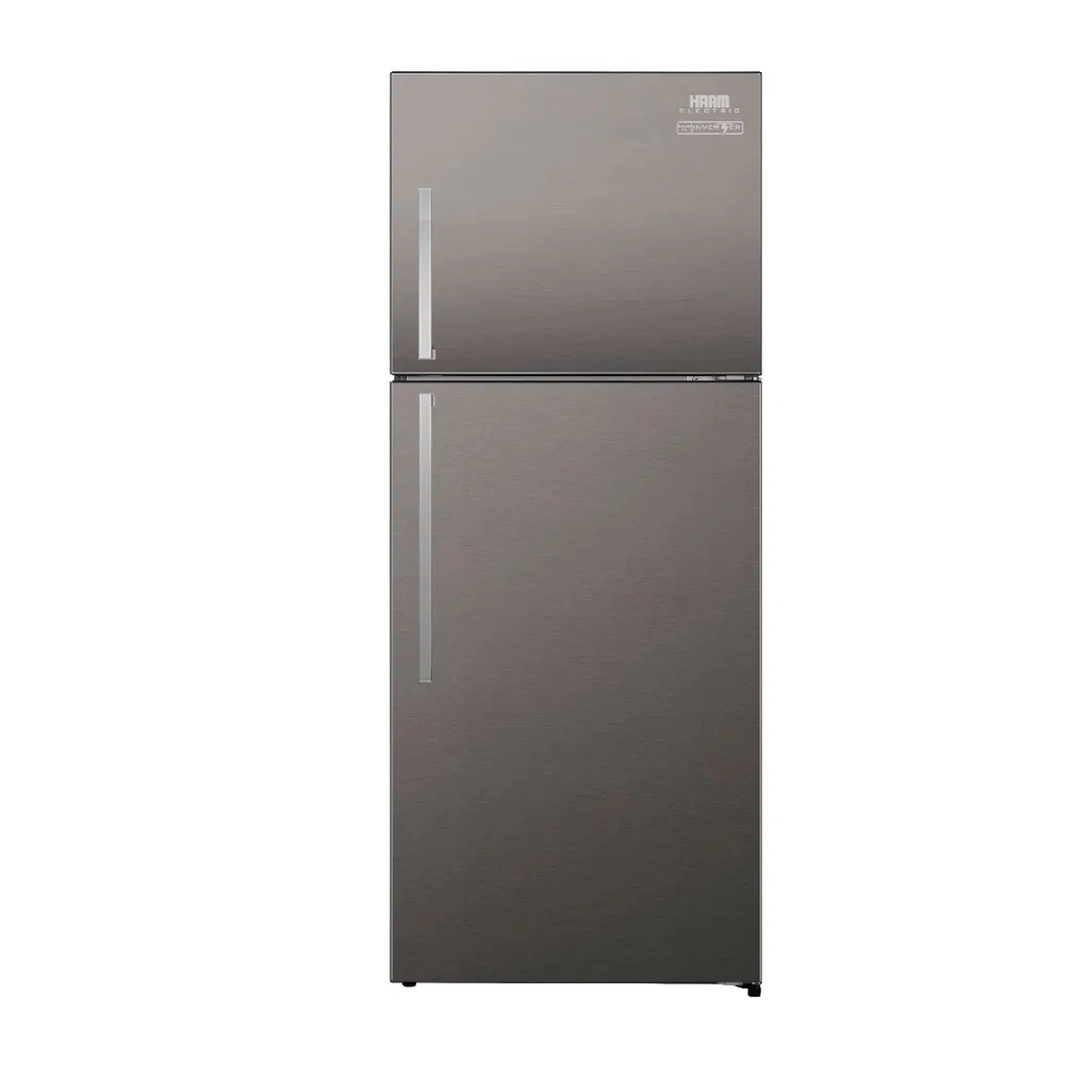 Haam Refrigerator, Top Freezer, steel, 13.4 cu.ft, inverter, HM560SRFINV