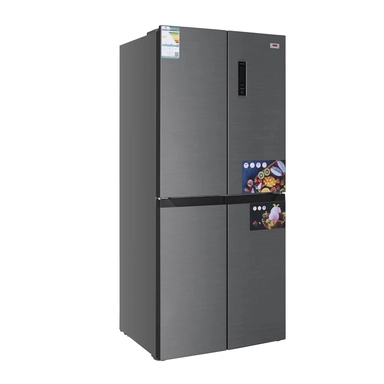 Haam Refrigerator, 4 Doors, Steel, 14.2 Cu.ft, Inverter: HM710SSD-O23INV