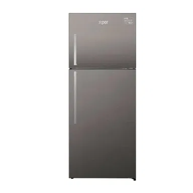 Xper Top Freezer Refrigerator, Steel, 11.4 Feet, Inverter, RFXP440SINV