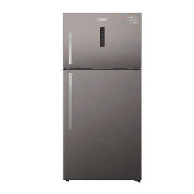 Xper Top Freezer Refrigerator, Steel, 17.8 cu.ft, Inverter, RFXP640SINV