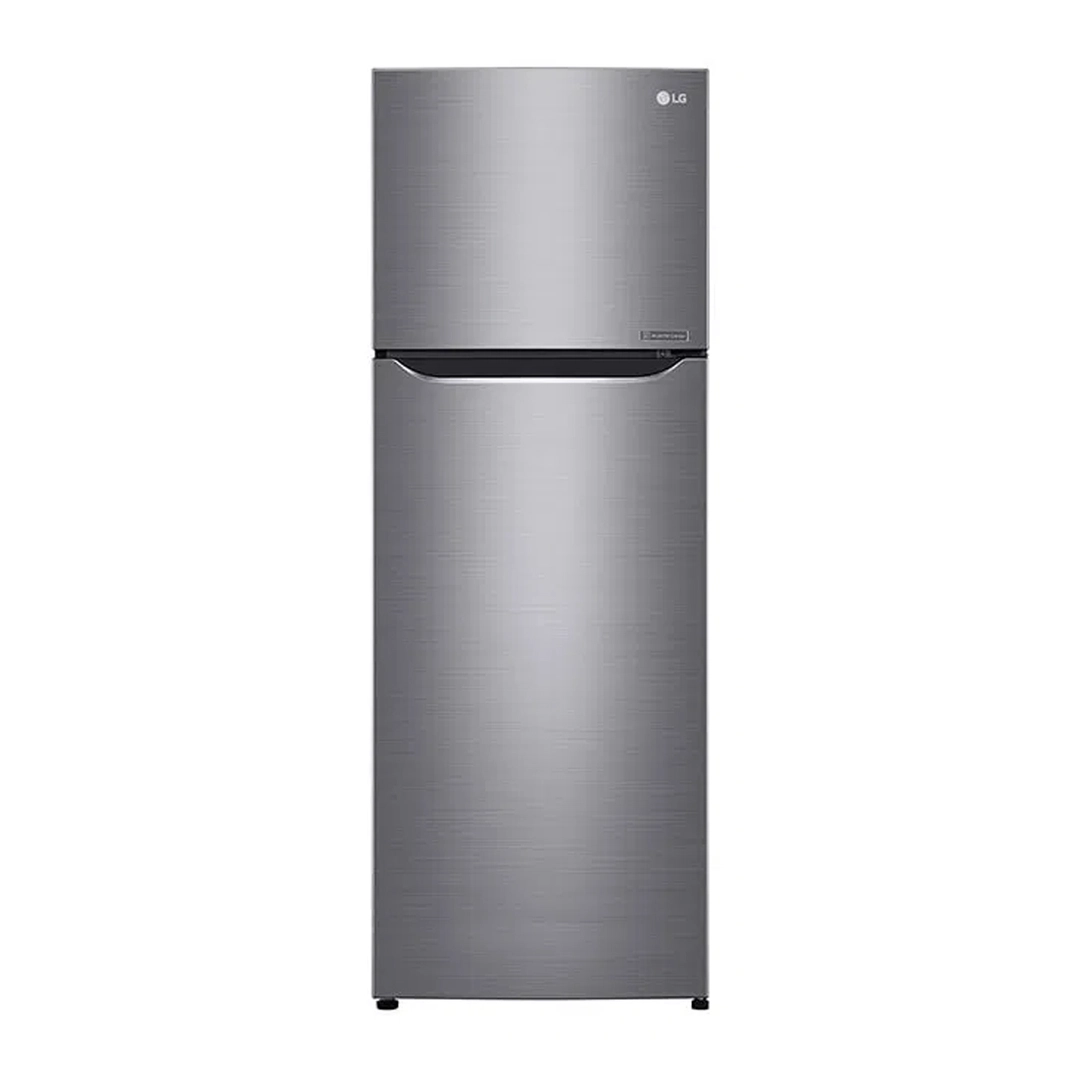 LG 9 Cu.Ft, Top Freezer Refrigerator, Platinum Silver Color, Smart Diagnosis, Inverter Compressor, LT10CBBDIN