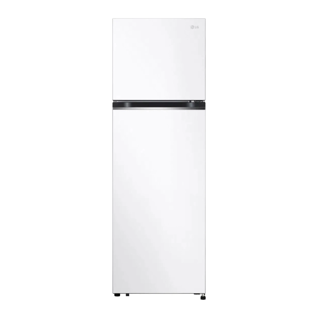 ثلاجة LG بابين 9.3 قدم ابيض LT11CBBWIN