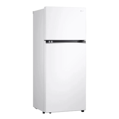 LG 13.3 cu.ft, Top Freezer Refrigerator White, LT14CBBWIV